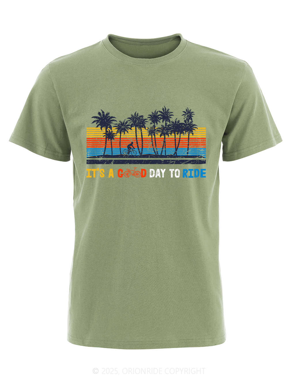Orionride It's A Good Day To Ride Short Sleeves Bike T-Shirt