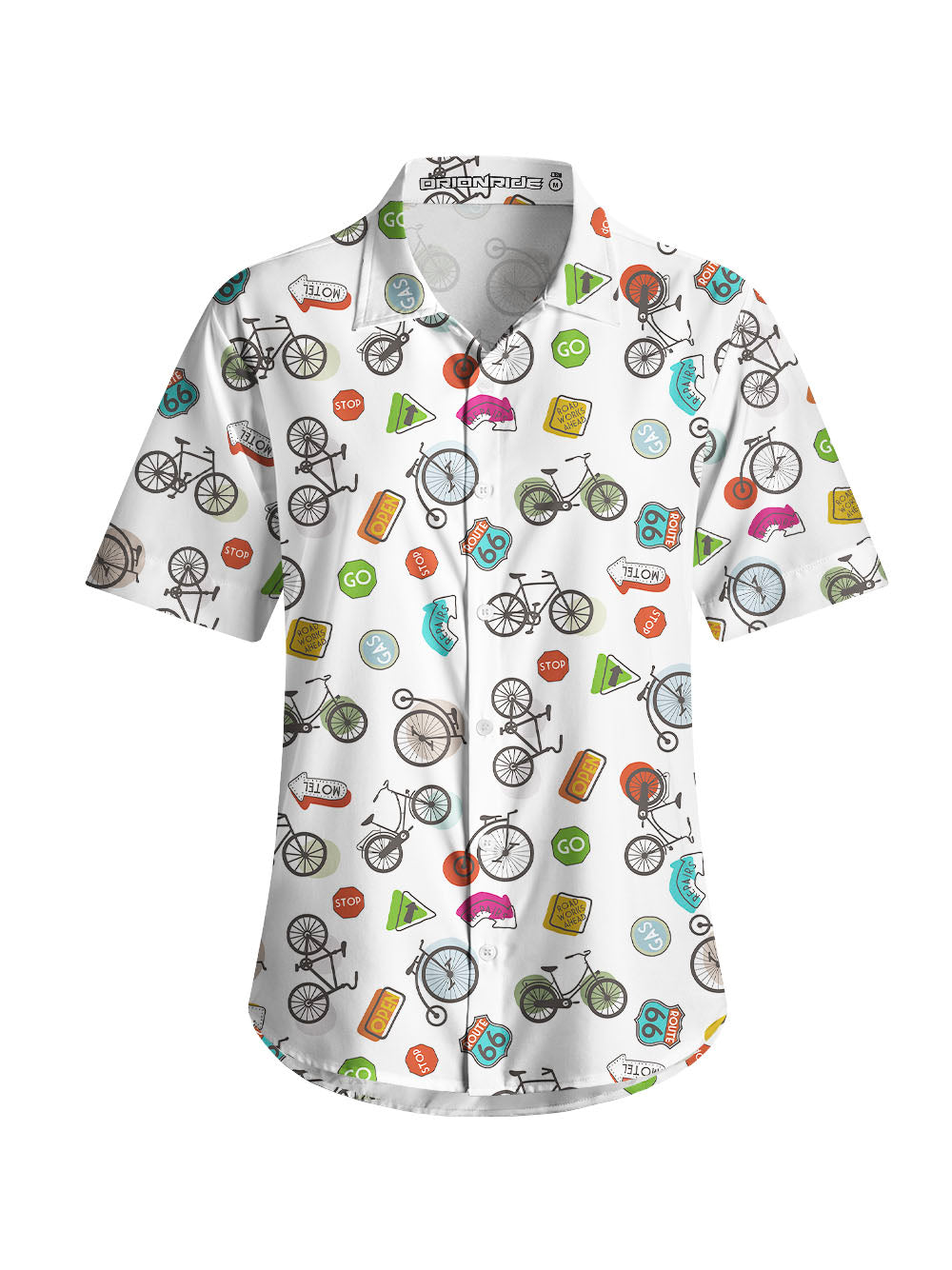 Orionride Go Ride A Bike Zipper Pockets Ultra Lightweight Short Sleeves Women's Gravel Shirt