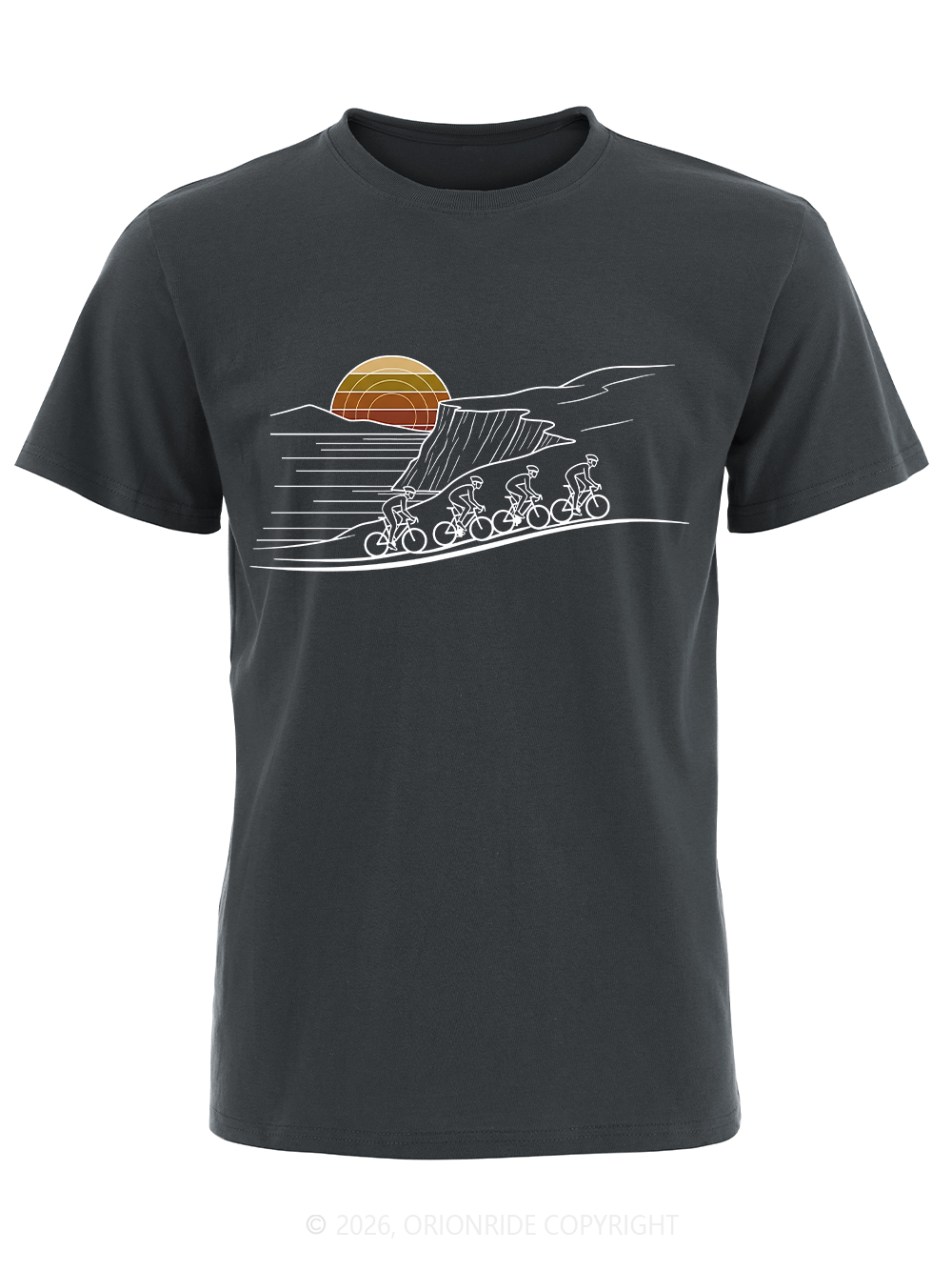 Orionride Traveling In Groups Short Sleeves Bike T-Shirt