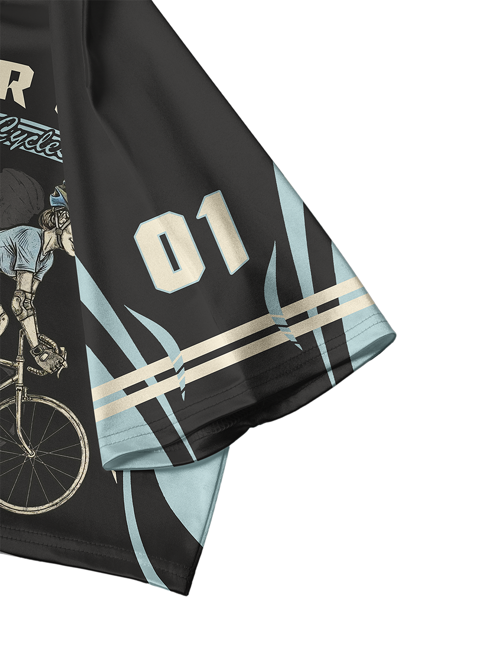 Orionride Biker Chick Women's Sports Crop Jersey