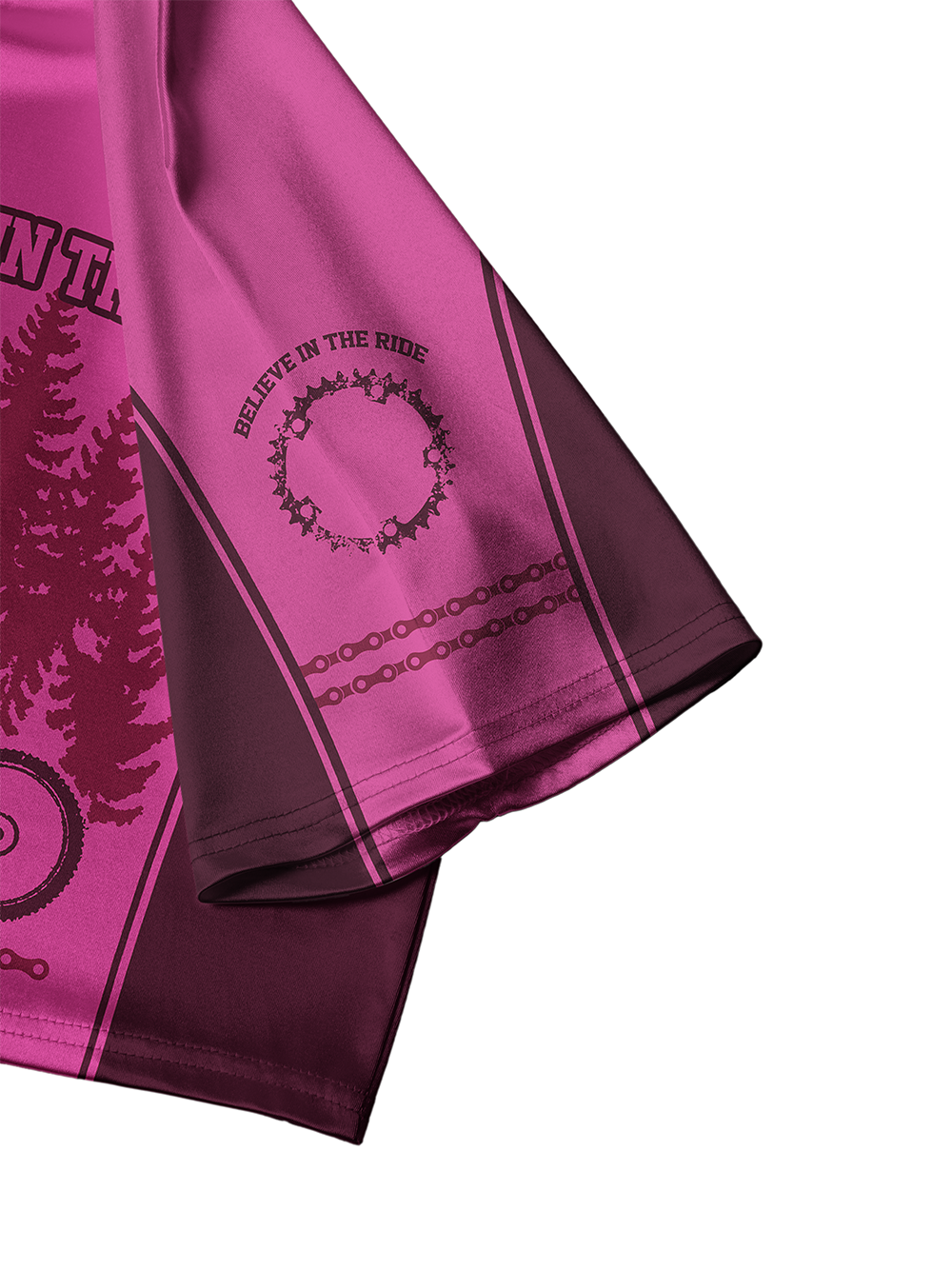 Orionride Believe In The Ride Women's Sports Crop Jersey