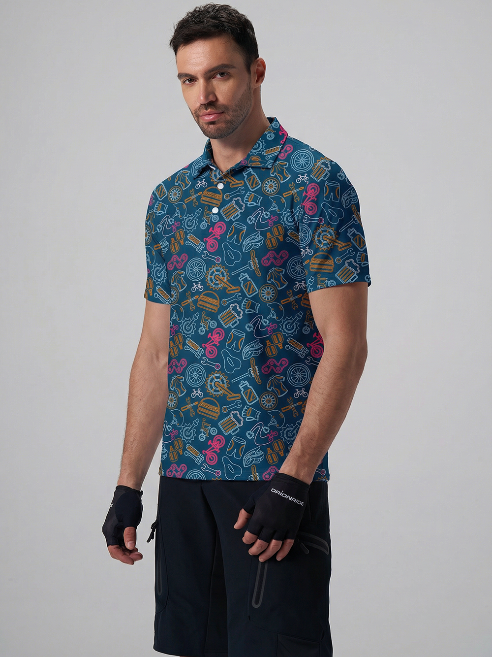 Orionride Weekend BBQ Men's Polo Shirt