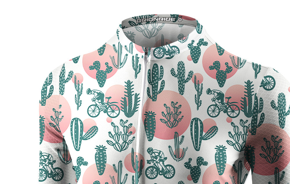 Orionride Cactus Ride Women's Long Sleeve Cycling Jersey