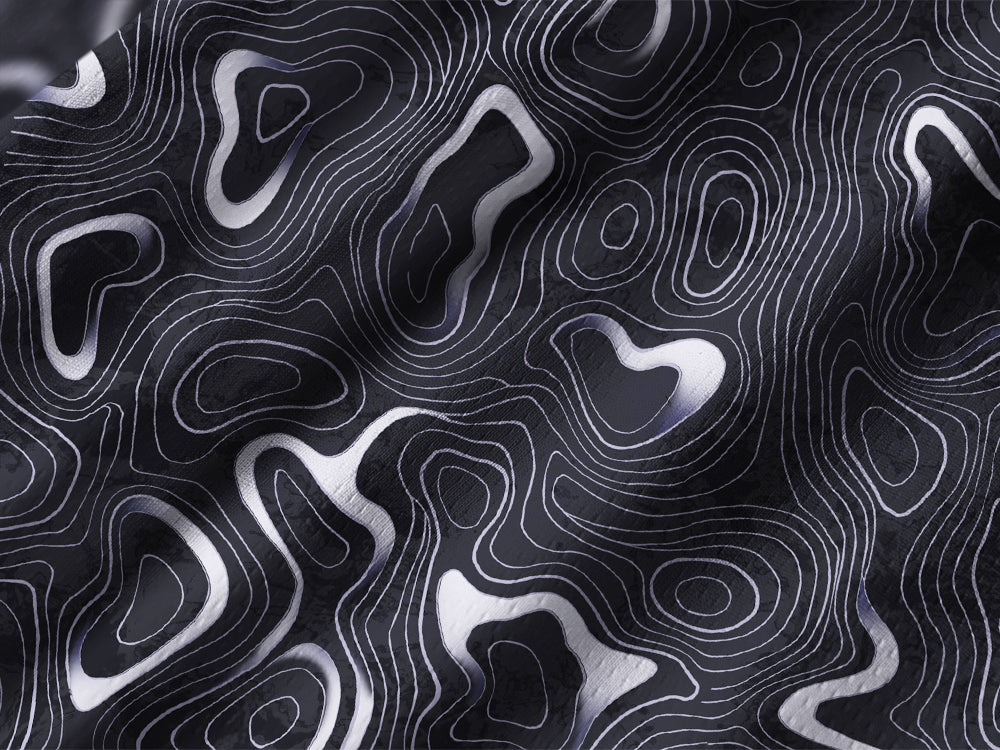 Orionride Mysterious Contours Long Sleeve Downhill Jersey