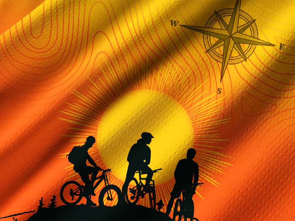Orionride Sunrise Adventure Long Sleeve Downhill Jersey