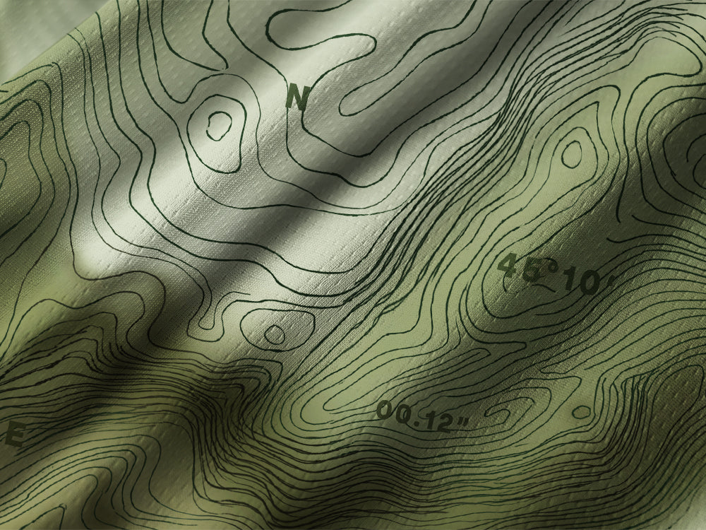 Orionride Outdoor Contours Long Sleeve Downhill Jersey