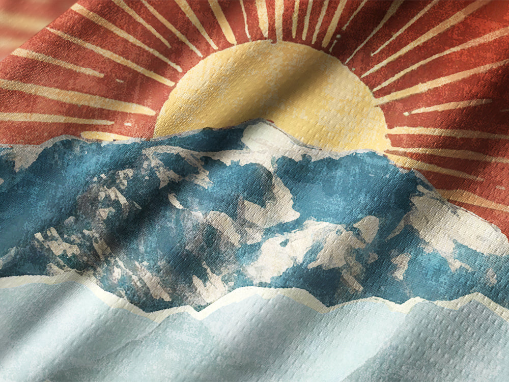 Orionride Iceberg Sunrise Long Sleeve Downhill Jersey