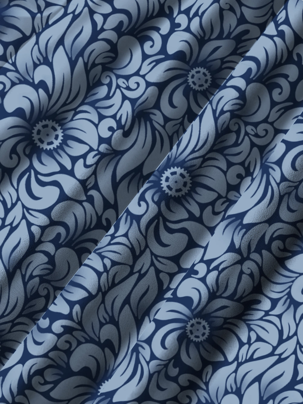 Orionride Swaying Flowers Ultra Lightweight Short Sleeves Hawaiian shirt