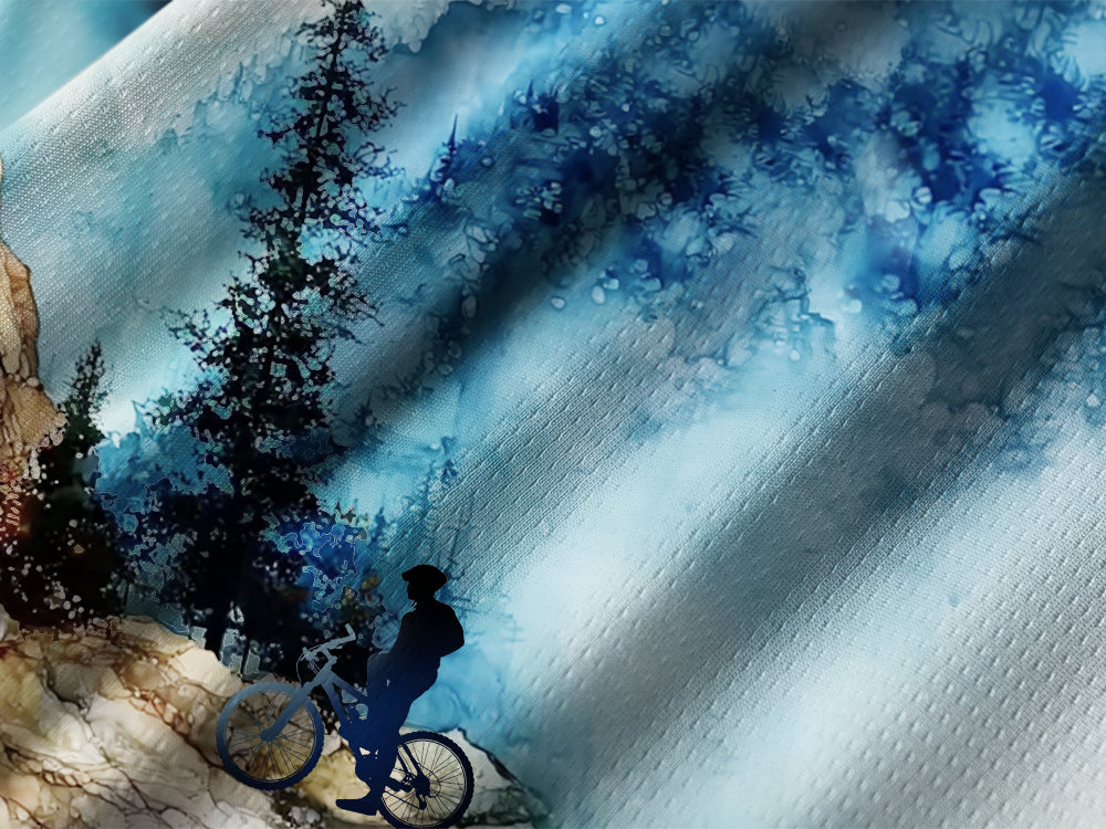 Orionride Overlooking The Mountains Long Sleeve Downhill Jersey