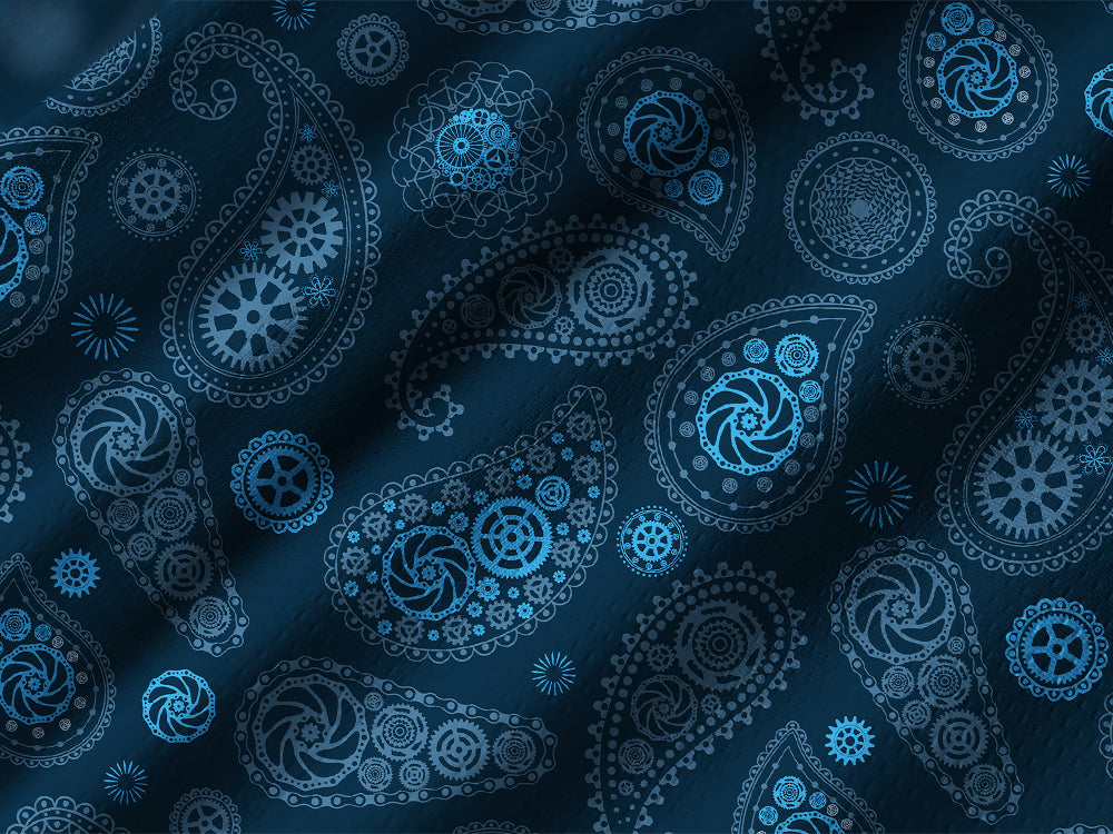 Orionride Vintage Cashew Flower Long Sleeve Downhill Jersey