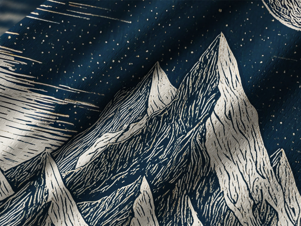 Orionride Mountains At Night Long Sleeve Downhill Jersey