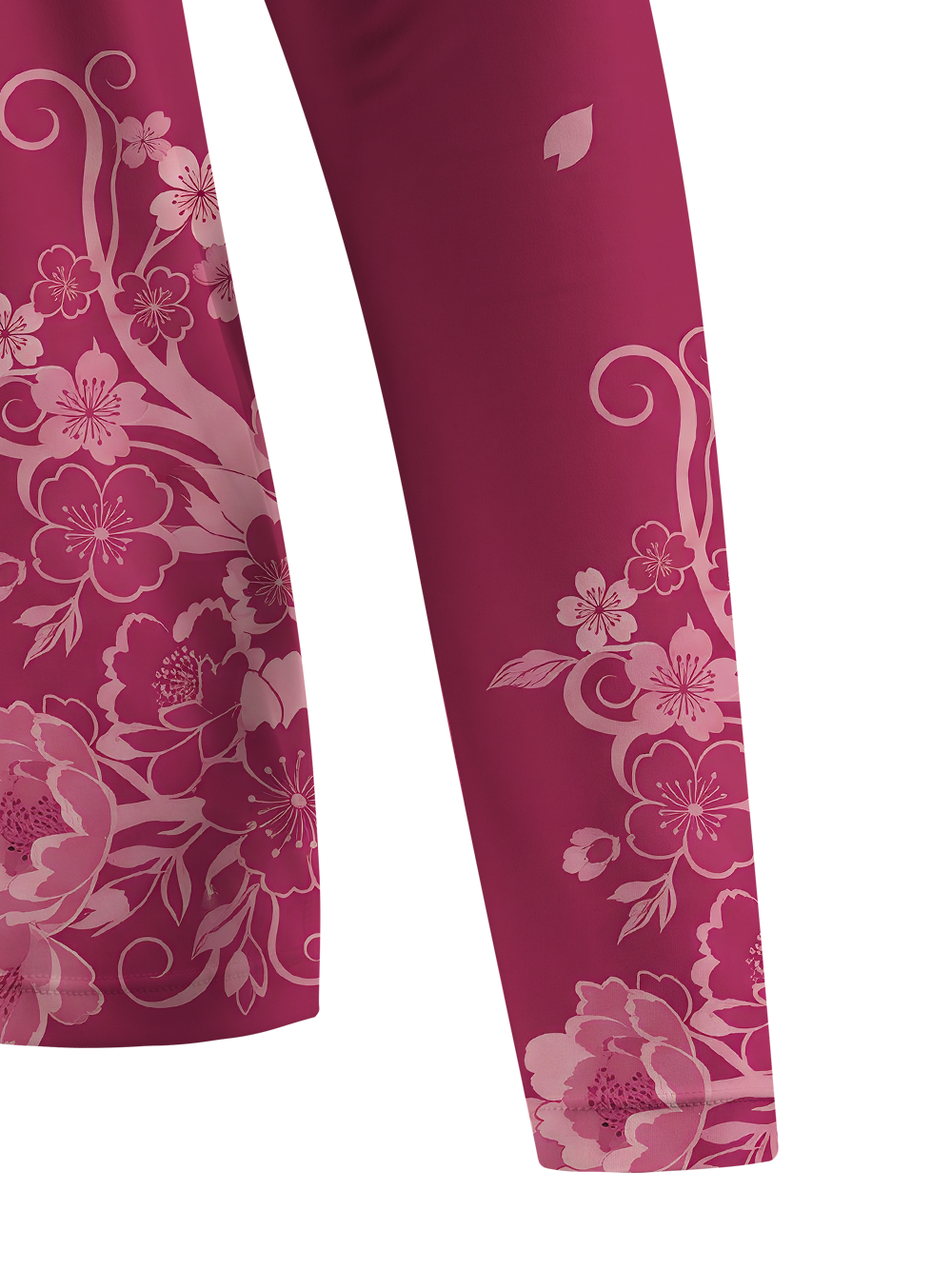 Orionride Gradient Cherry Blossoms Women's Quick Dry Downhill Jersey