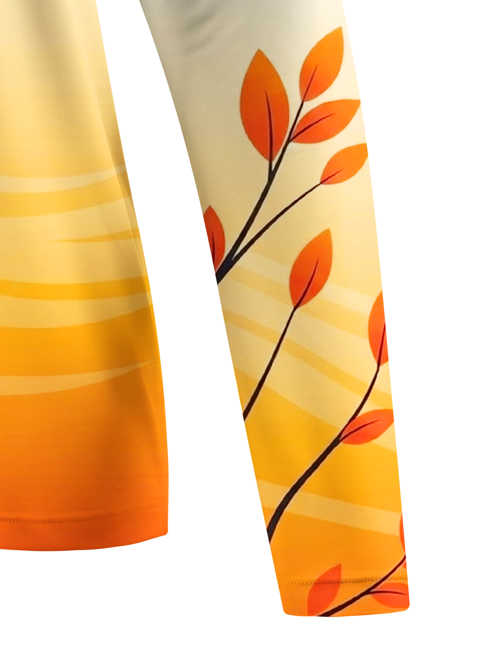 Orionride Leaf Gradient Women's Quick Dry Downhill Jersey