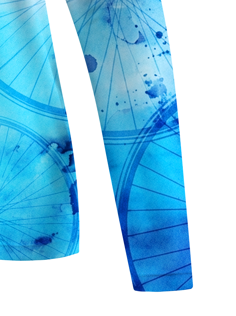 Orionride Ink-Wash Wheels Women's Quick Dry Downhill Jersey