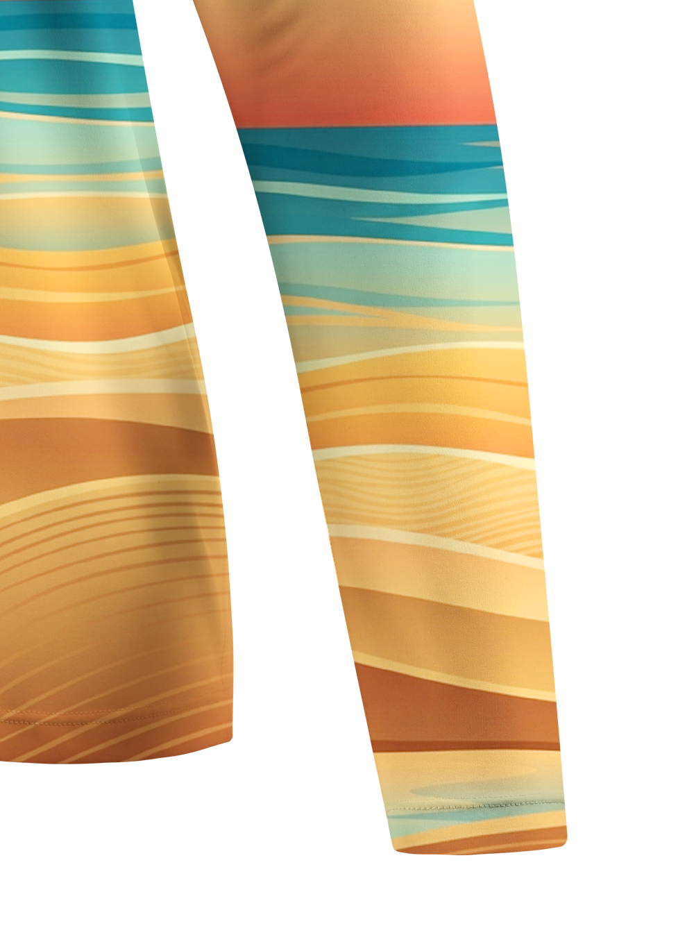 Orionride Golden Tide Line Women's Quick Dry Downhill Jersey