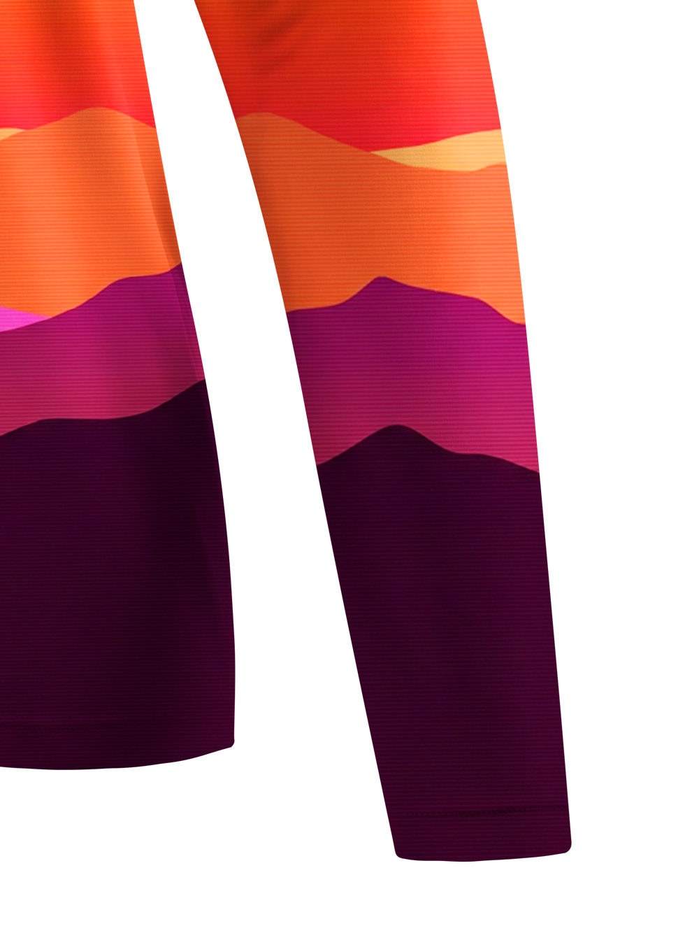 Orionride Mountain Silhouette Women's Quick Dry Downhill Jersey