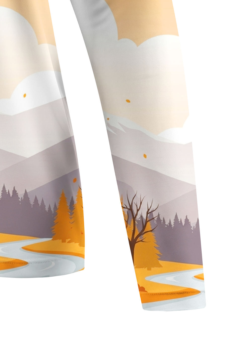 Orionride Autumn River Women's Quick Dry Downhill Jersey