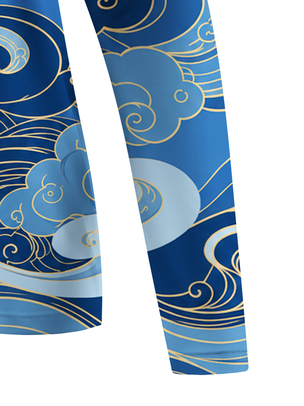 Orionride Golden Cloud Pattern Women's Quick Dry Downhill Jersey