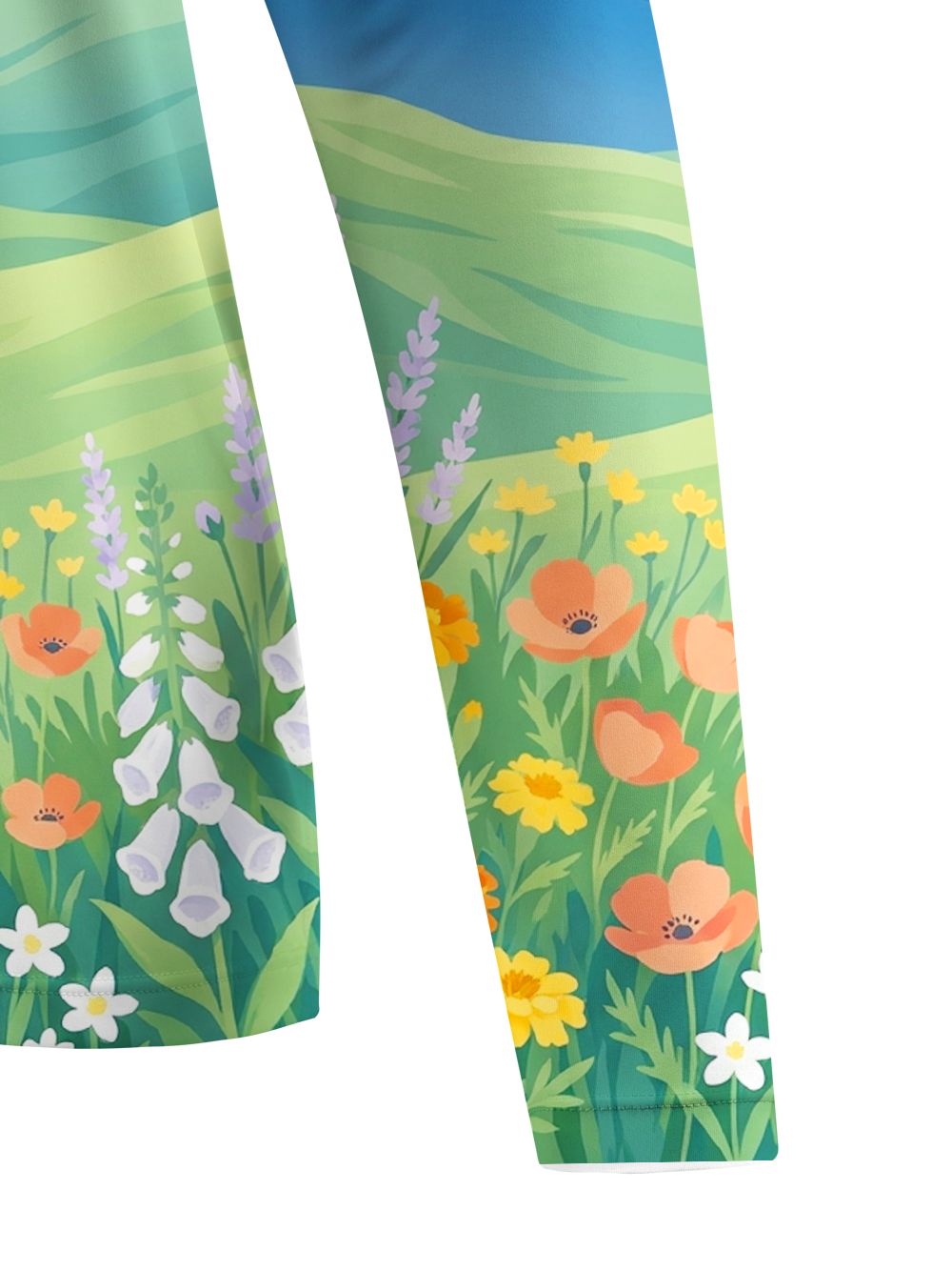 Orionride Wildflowers In Bloom Women's Quick Dry Downhill Jersey