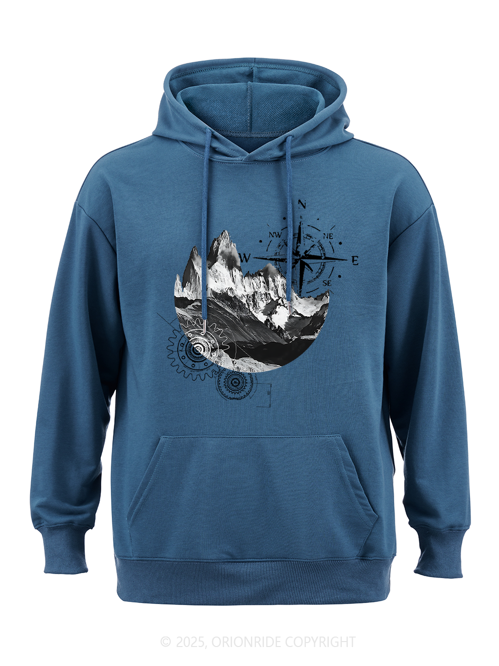 Orionride Mountain Compass Classic Hoodie