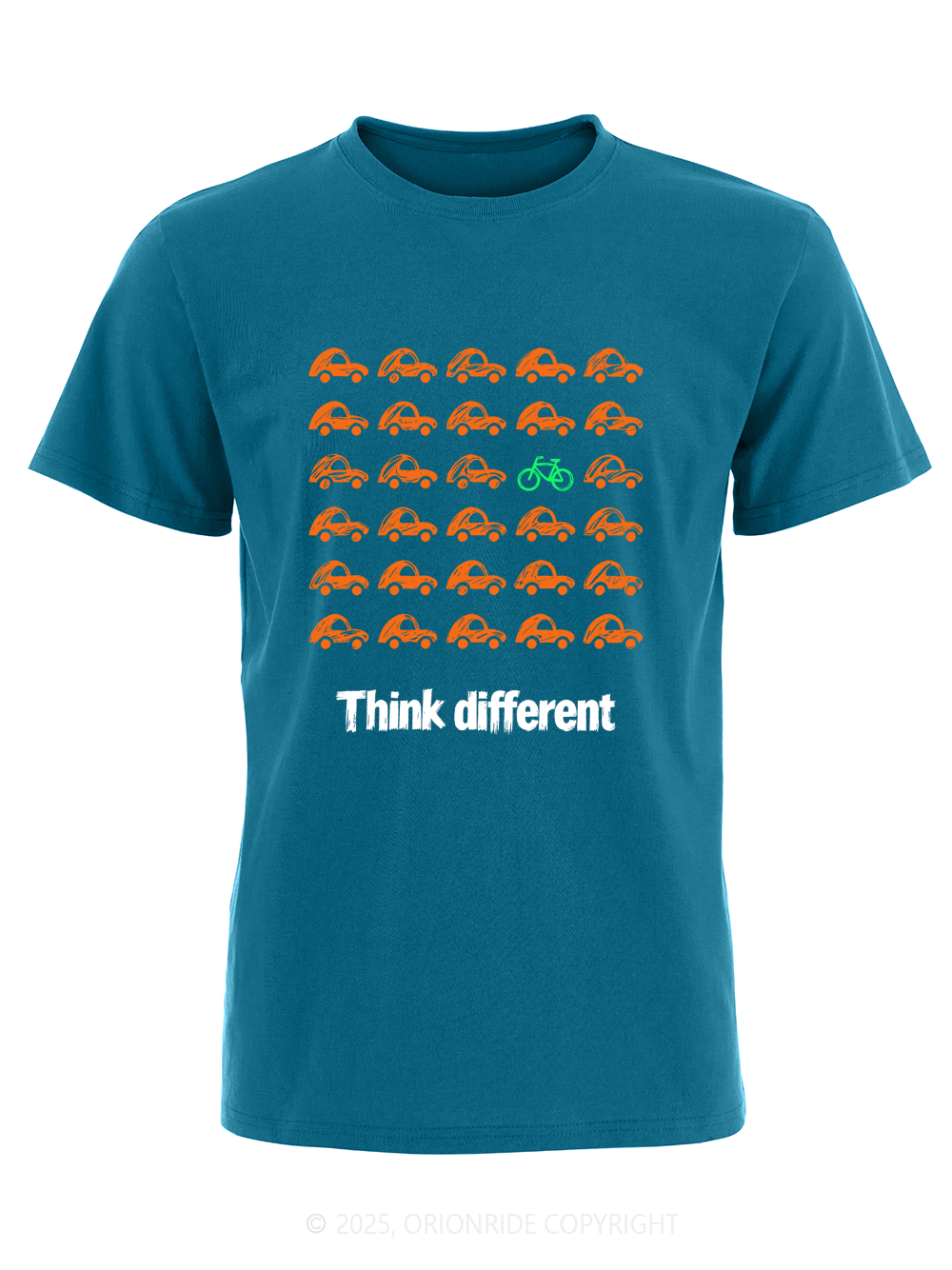 Orionride Think Different Short Sleeves Bike T-Shirt