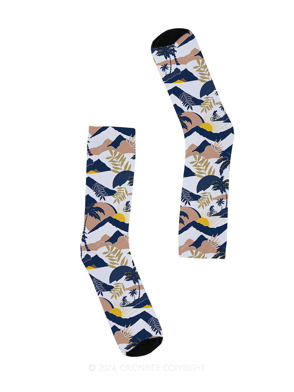 Orionride Prevailing Palm Cycling Socks