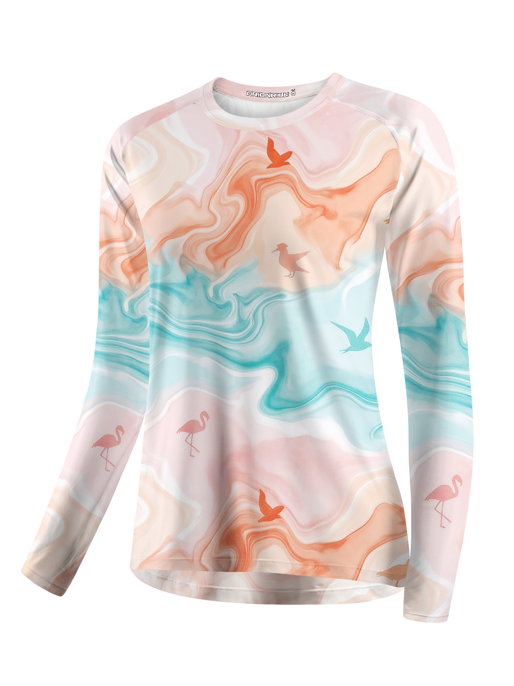 Orionride Seaside Sunset Women's Quick Dry Downhill Jersey