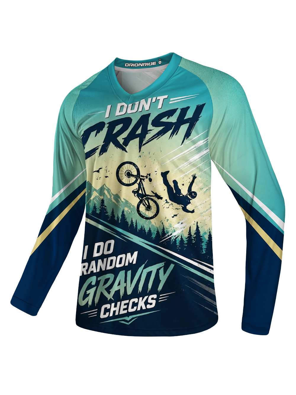Orionride Aerial Flip Long Sleeve Downhill Jersey