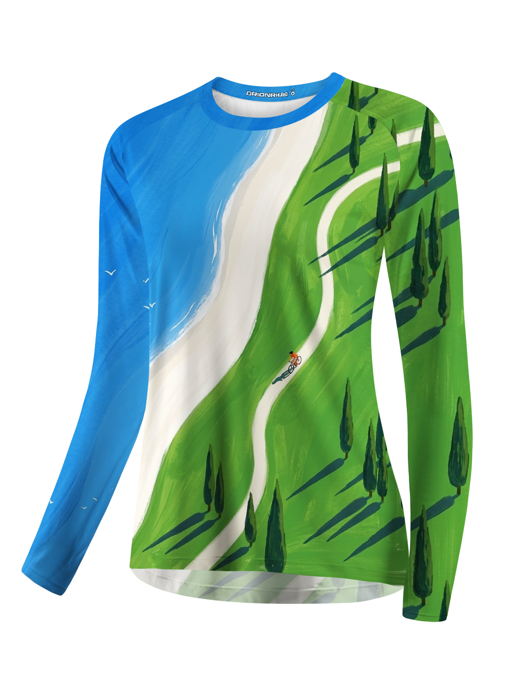 Orionride A Trip To The Seaside Women's Quick Dry Downhill Jersey