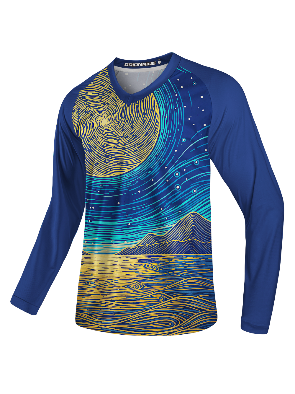 Orionride Moonlight Lake Long Sleeve Downhill Jersey