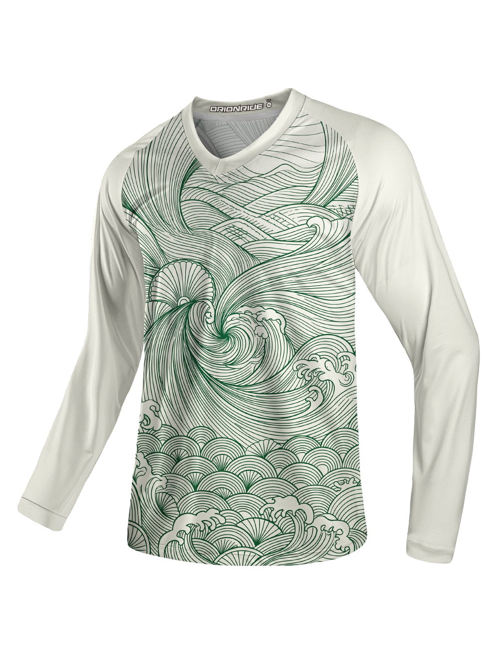 Orionride Riding The Waves Long Sleeve Downhill Jersey