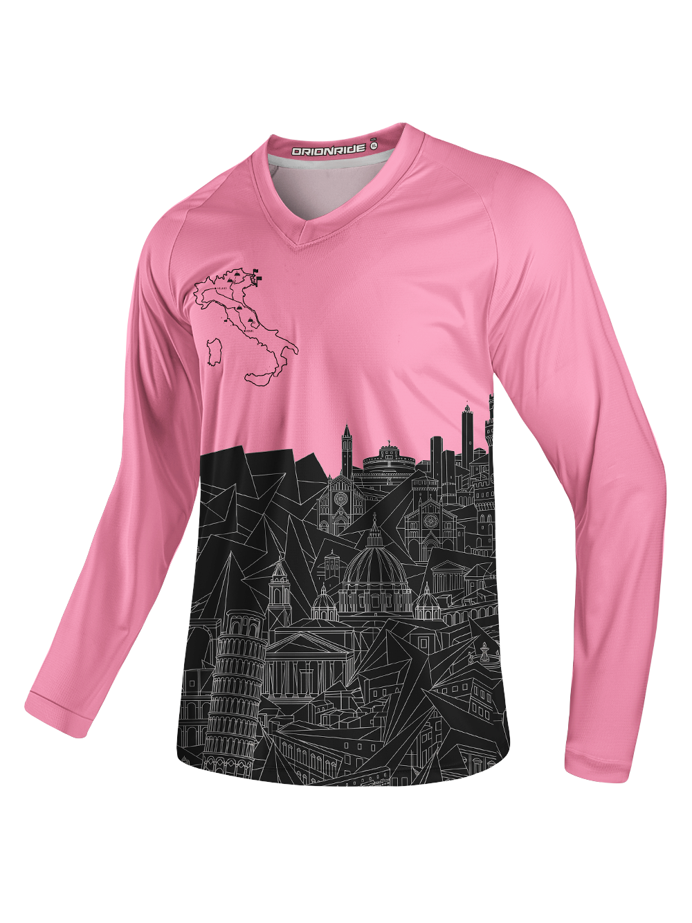 Orionride Italian Night Long Sleeve Downhill Jersey