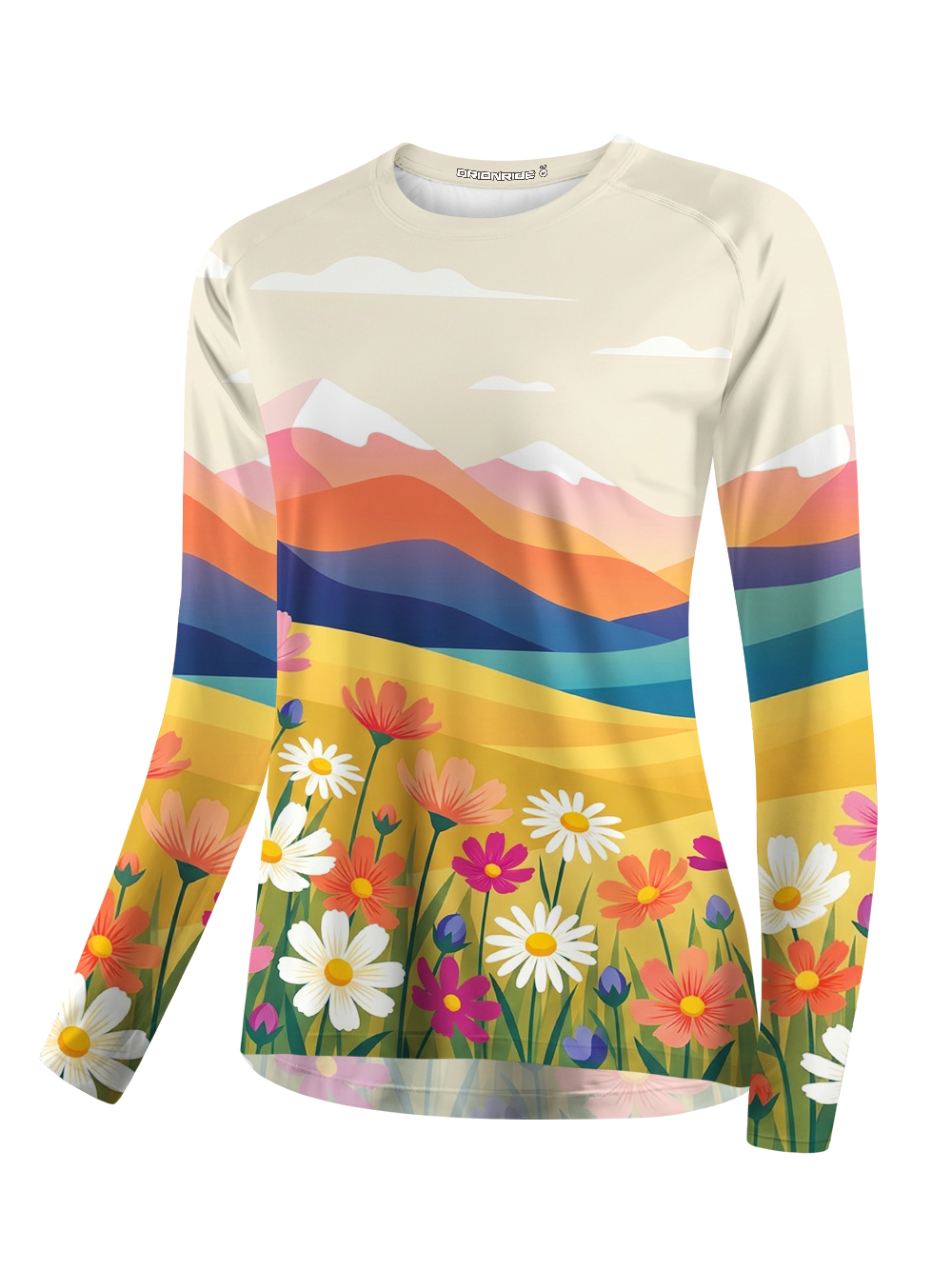 Orionride Wildflowers In Full Bloom Women's Quick Dry Downhill Jersey