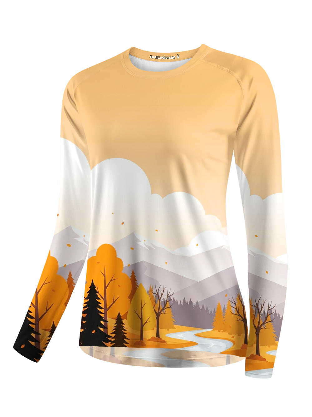 Orionride Autumn River Women's Quick Dry Downhill Jersey