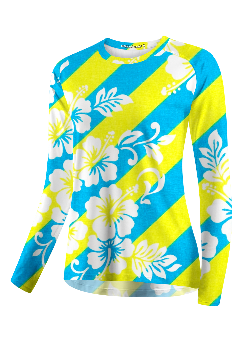 Orionride Passionate Hibiscus Women's Quick Dry Downhill Jersey