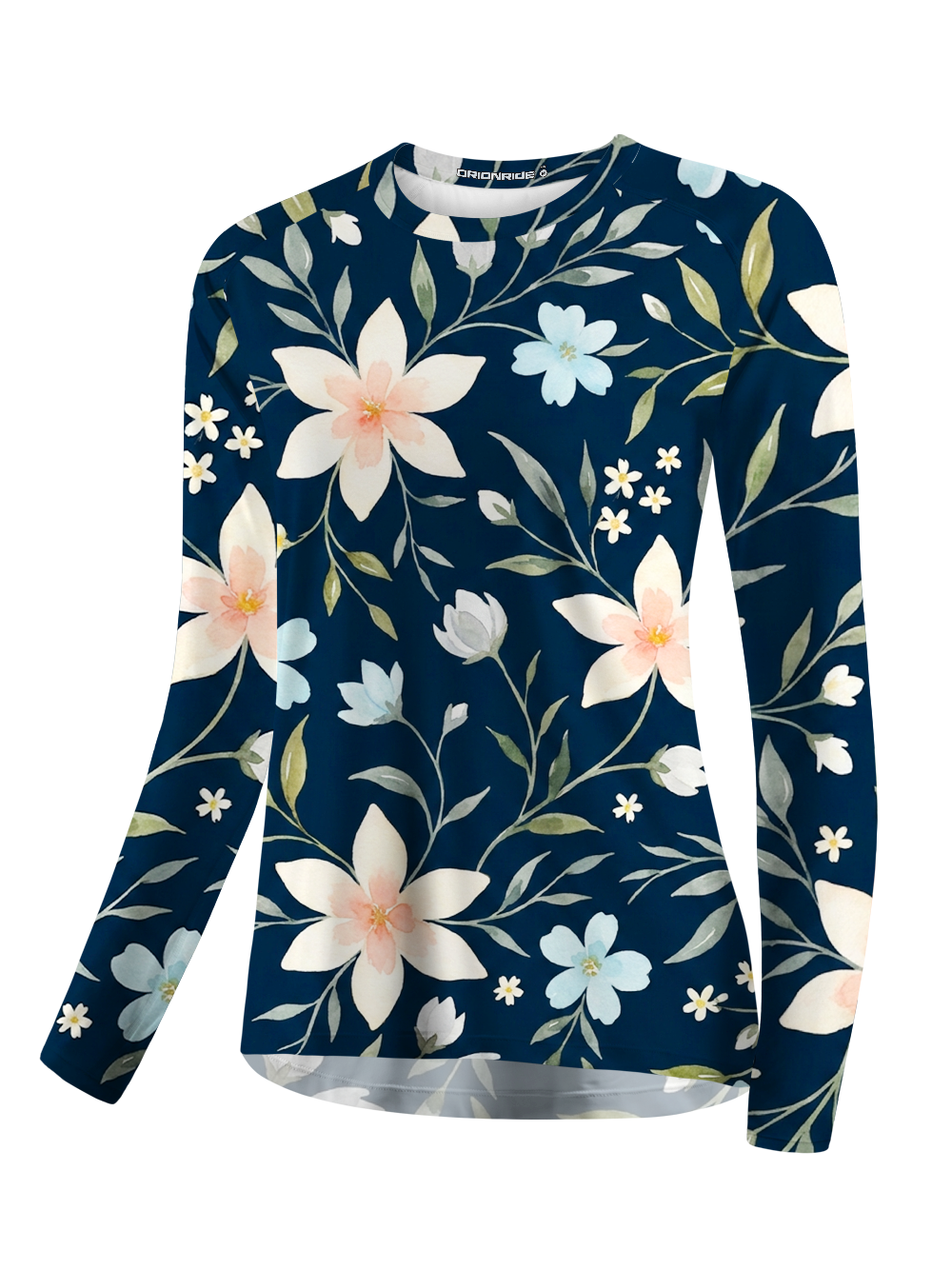 Orionride Night Flower Script Women's Quick Dry Downhill Jersey