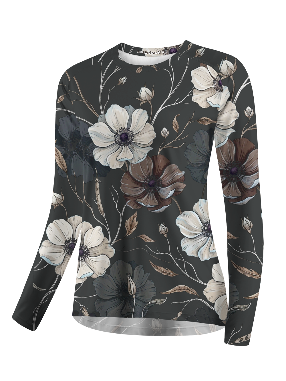 Orionride Delicate Flowers Women's Quick Dry Downhill Jersey