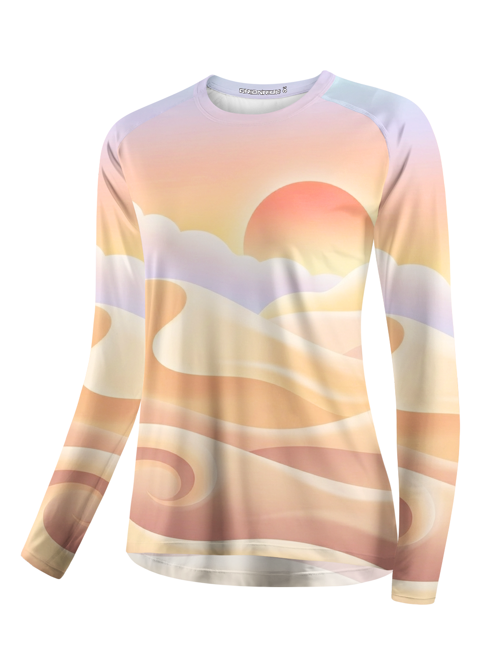 Orionride Soft Mountain Glow Women's Quick Dry Downhill Jersey