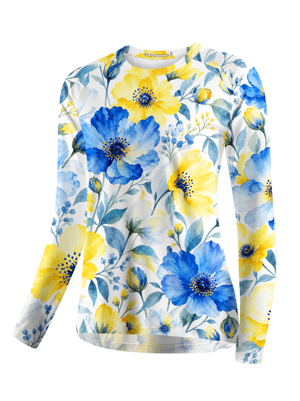 Orionride Sunny Blossoms Women's Quick Dry Downhill Jersey