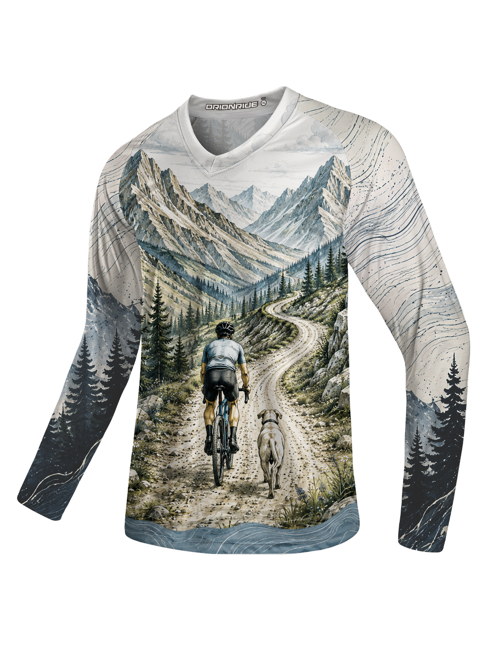 Orionride Together Mountain Trail Long Sleeve Downhill Jersey