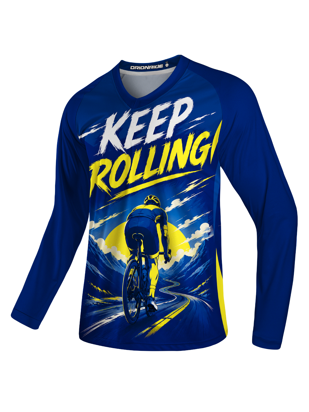 Orionride Keep Rolling Long Sleeve Downhill Jersey