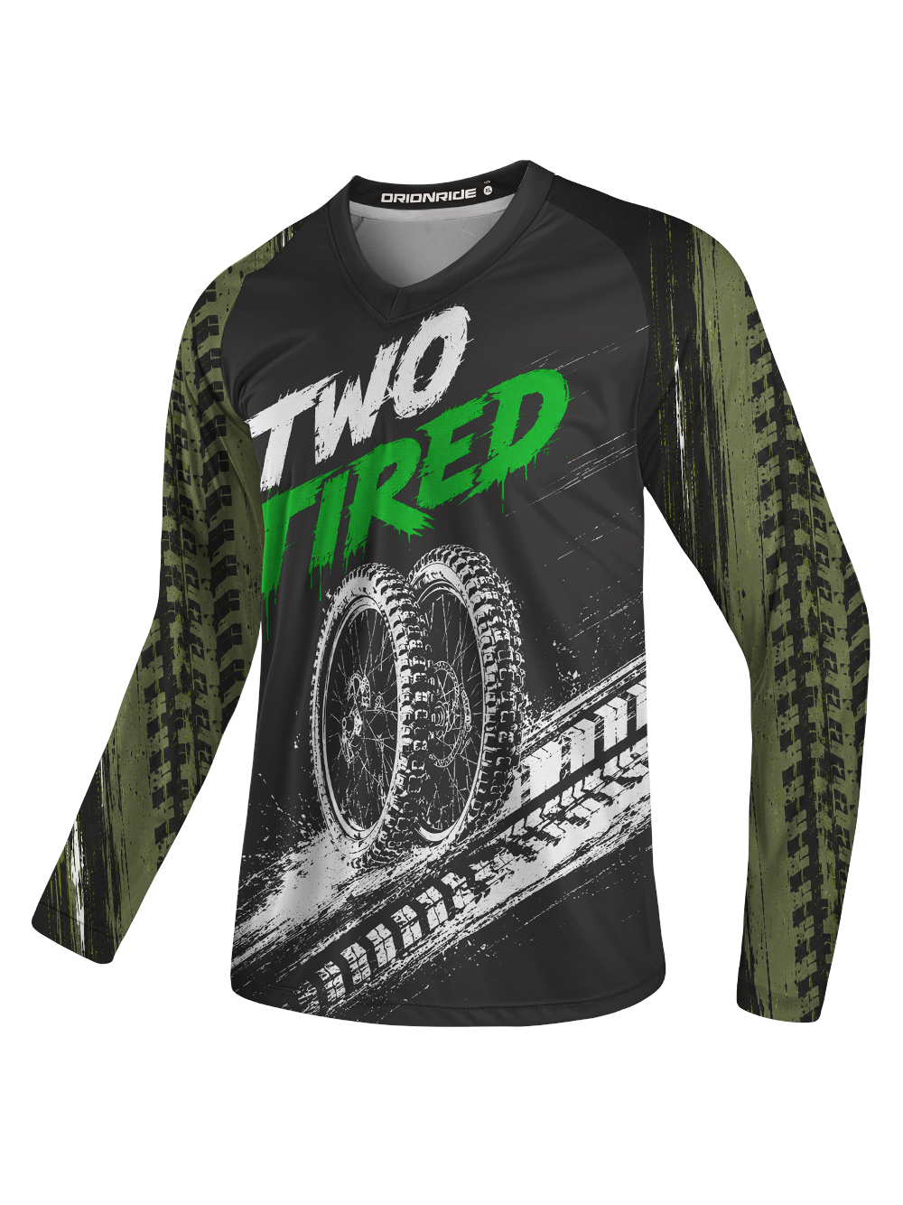 Orionride Mud Splash Long Sleeve Downhill Jersey