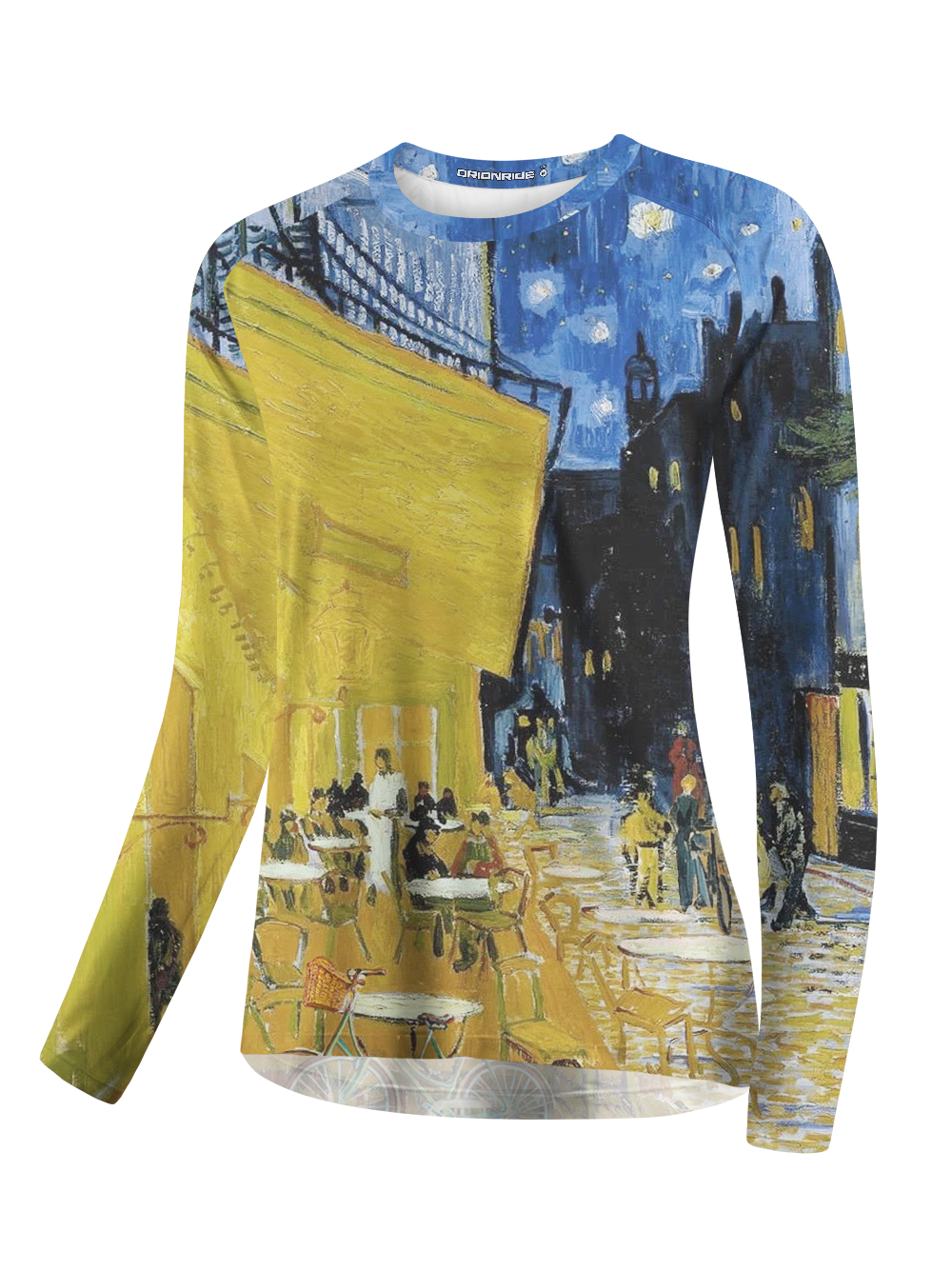 Orionride Van Gogh Clock Women's Quick Dry Downhill Jersey