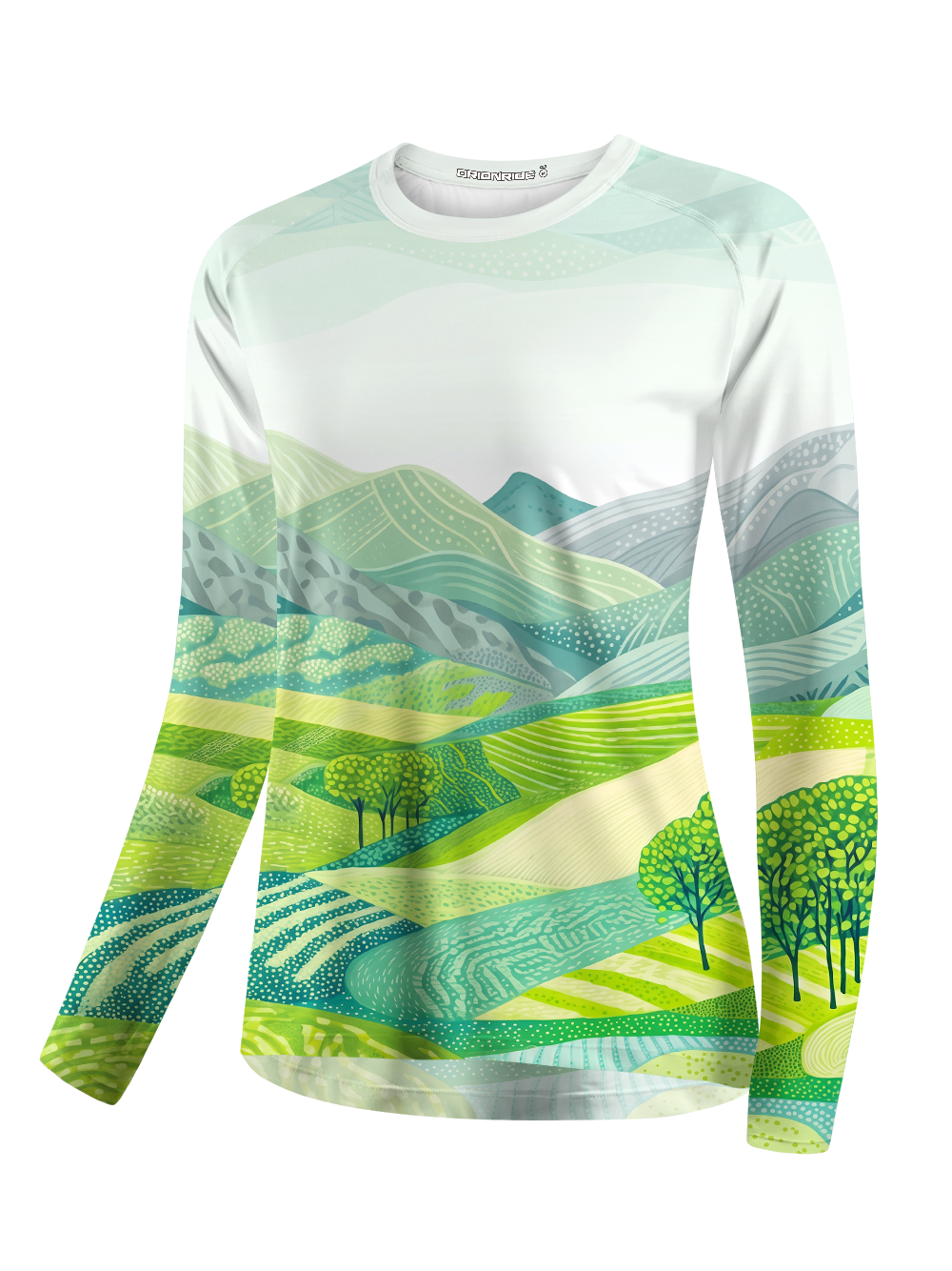 Orionride Pattern Hills Women's Quick Dry Downhill Jersey
