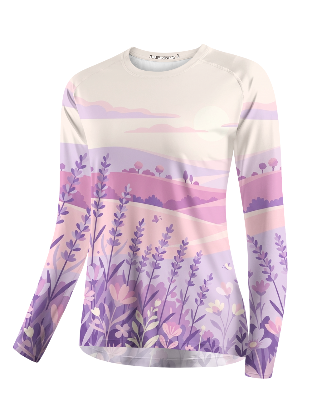 Orionride Lavender Sunset Women's Quick Dry Downhill Jersey