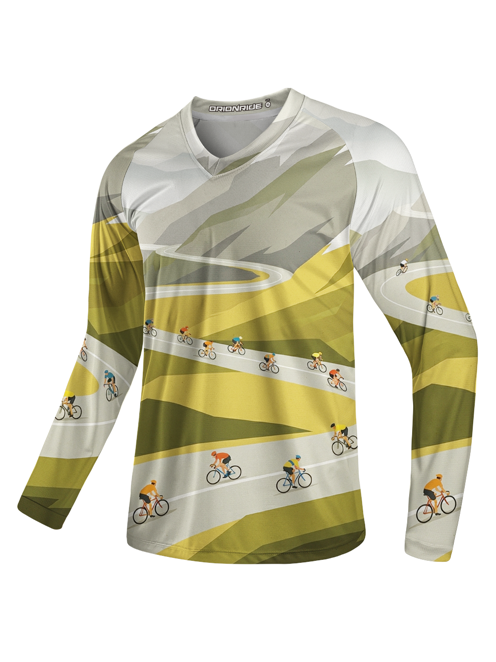 Orionride Winding Ride Peak Long Sleeve Downhill Jersey