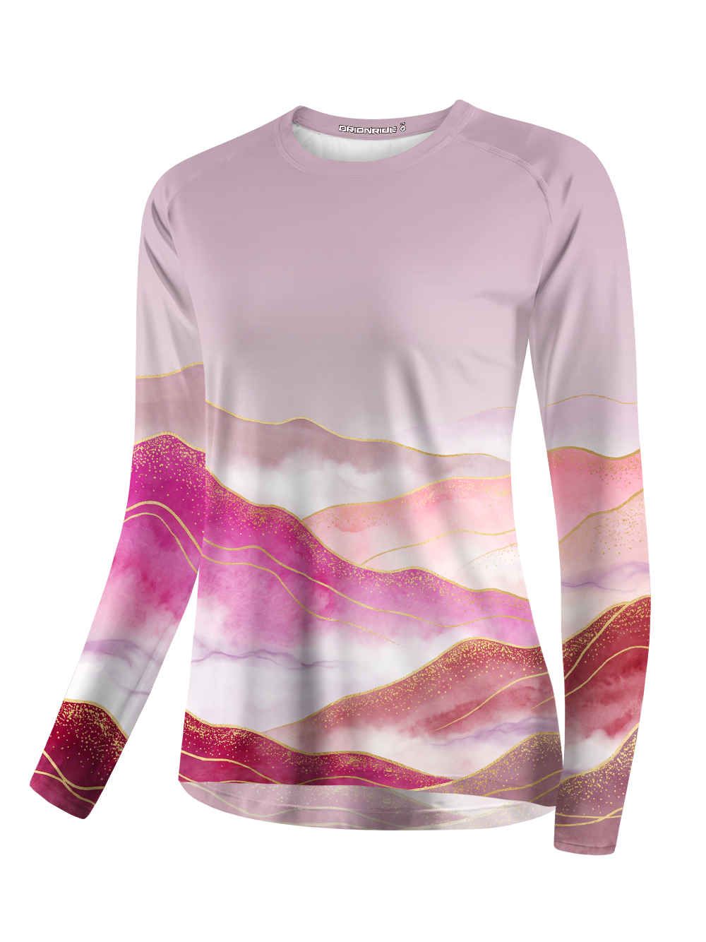 Orionride Blush Horizons Women's Quick Dry Downhill Jersey