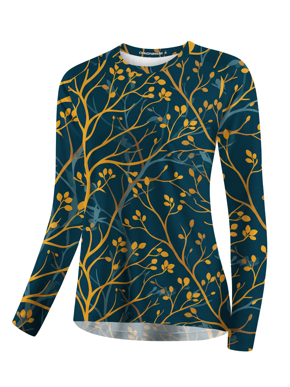 Orionride Golden Branches Women's Quick Dry Downhill Jersey