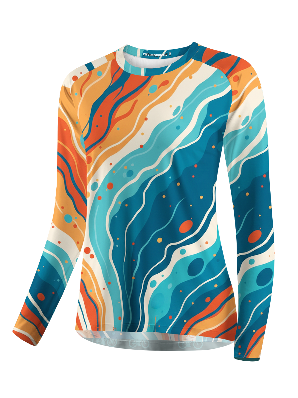 Orionride Lava Flow Women's Quick Dry Downhill Jersey