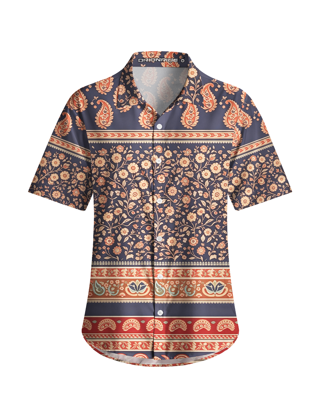 Orionride Garden Story Zipper Pockets Ultra Lightweight Short Sleeves Women's Gravel Shirt